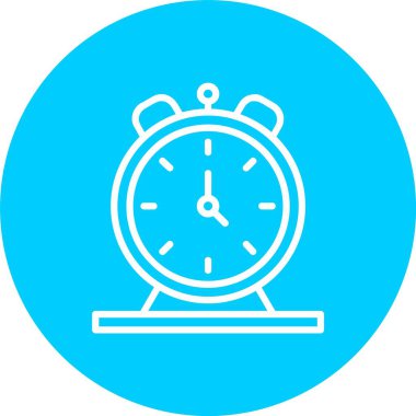 Çalar saat vektör simgesi tasarım