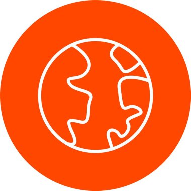 Merkür Vektör Simgesi Tasarımı