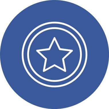 Vektör yıldız simgesi tasarım