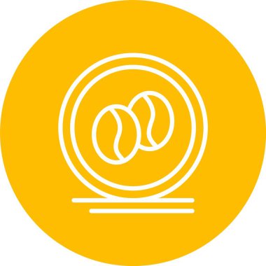 Kafein Vektörü Simgesi Tasarımı Yok