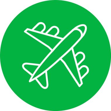 Plane Vector Icon Design