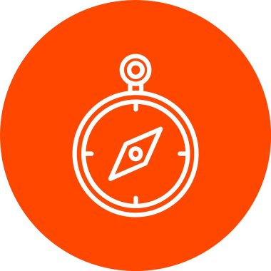 Compass Vector Icon Design