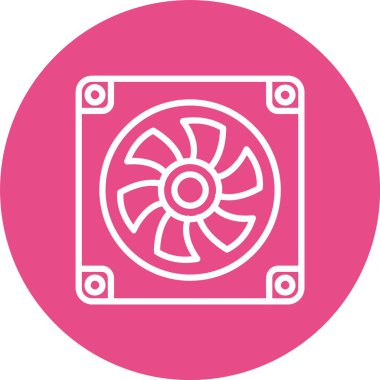 Fan Vector Icon Design