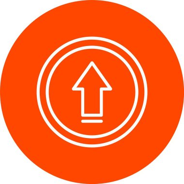 Ok vektör simgesi tasarım