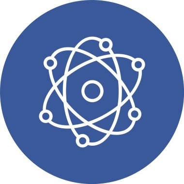 Atom Vector Icon Design