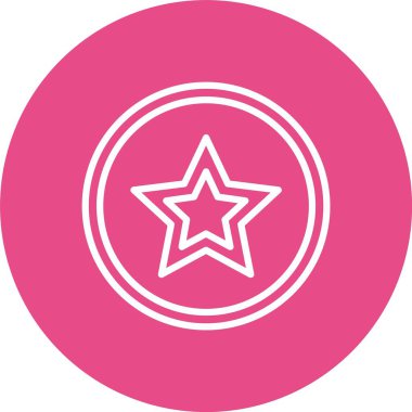 Starred Vector Icon Design