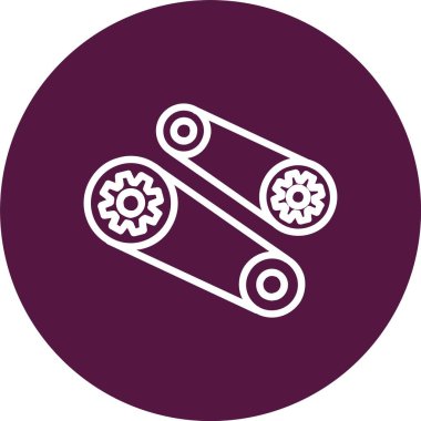 Mechanism Vector Icon Design