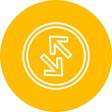 Exchang Ok Vektör Simgesi Tasarımı