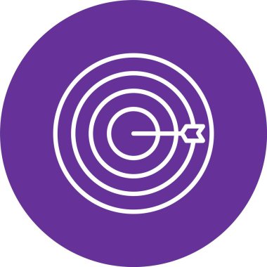 Hedef vektör simgesi tasarım