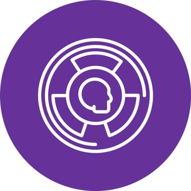 Radiation Vector Icon Design