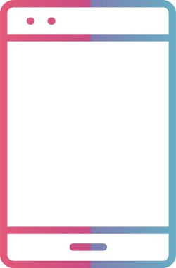 Mobil Çizgi Gradyan Tasarımı