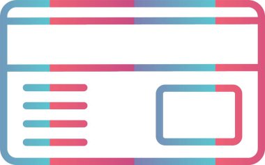 Kredi Kartı Çizgisi Gradyan Tasarımı