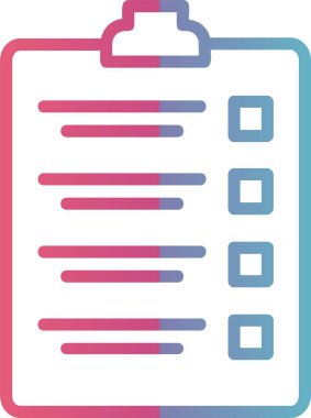 Liste Çizgisi Gradyan Tasarımı Kontrol Et