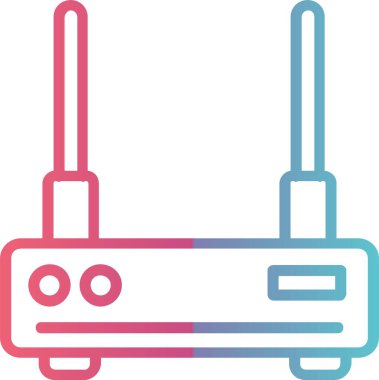 Modem Çizgisi Gradyan Tasarımı