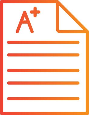 Geçerli Vektör Çizgisi Gradyan Tasarımı