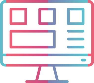 Web Tasarım Çizgisi Gradyan Tasarımı