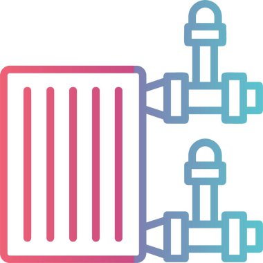 Radyatör Çizgisi Gradyan Tasarımı