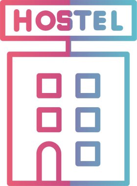 Hostel Çizgisi Gradyan Tasarımı