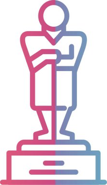 Oscar Çizgisi Gradyan Tasarımı