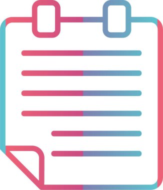 Not Çizgisi Gradyan Tasarımı