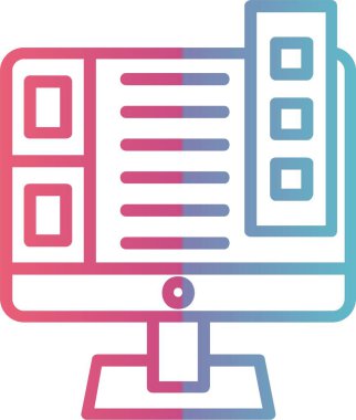 Tasarımcı Çizgisi Gradyan Tasarımı