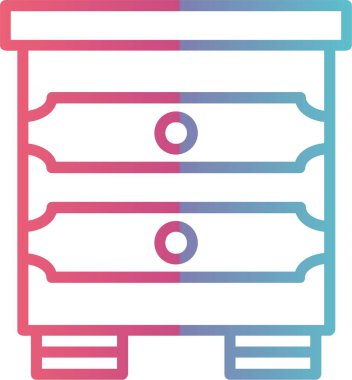 Night Stand Line Gradyan Tasarımı