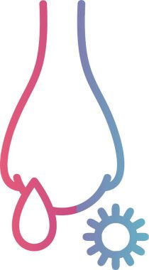 Burun Kanama Çizgisi Gradyan Tasarımı