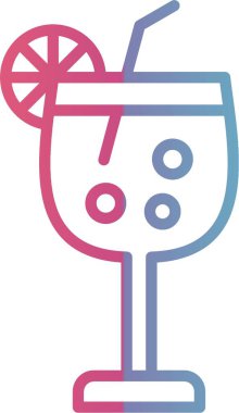 Kokteyl Çizgisi Gradyan Tasarımı