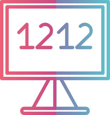 Beyaz Tahta Çizgi Gradyan Tasarımı