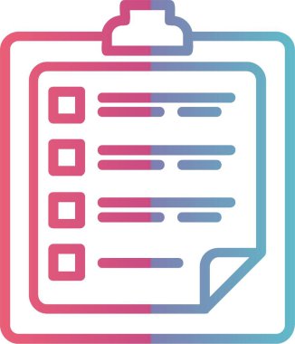 Liste Çizgisi Gradyan Tasarımı