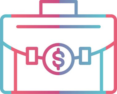 Evrak çantası Satır Gradyan Tasarımı