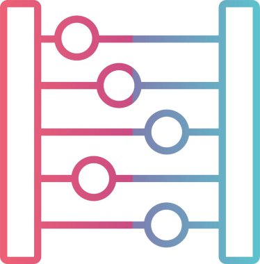 Abaküs Çizgisi Gradyan Tasarımı