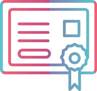 Sertifika Satırı Gradyan Tasarımı