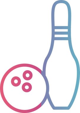 Bowling Çizgisi Gradyan Tasarımı