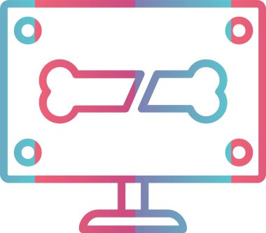 X-ray Kemik Çizgisi Gradyan Tasarımı