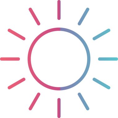 Güneş Çizgisi Gradyan Tasarımı