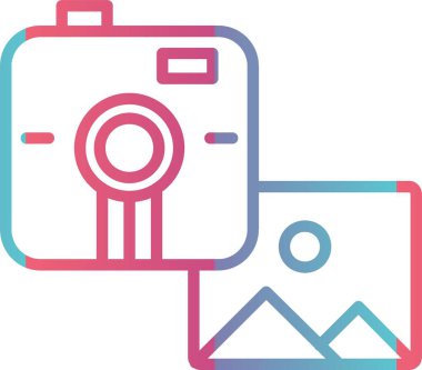 Anında Kamera Çizgisi Gradyan Tasarımı