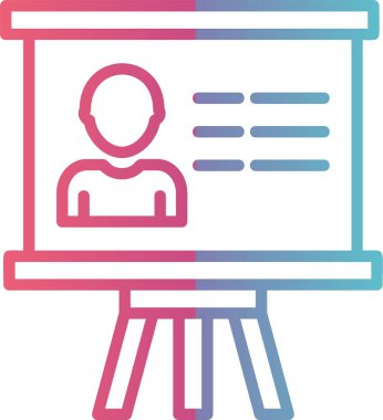 Sunum Vektör Satırı Gradyan Tasarımı