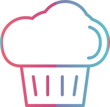 Şef Şapka Çizgisi Gradyan Tasarımı