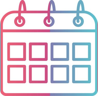 Takvim Çizgisi Gradyan Tasarımı