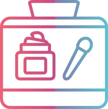 Makyaj Kit Çizgisi Gradyan Tasarımı