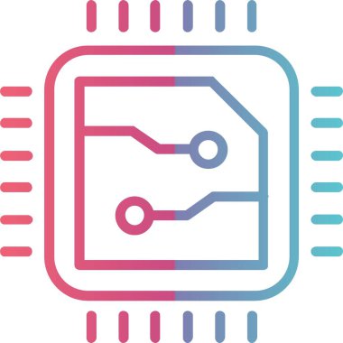 Çip Çizgisi Gradyan Tasarımı