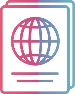 Pasaport Çizgisi Gradyan Tasarımı