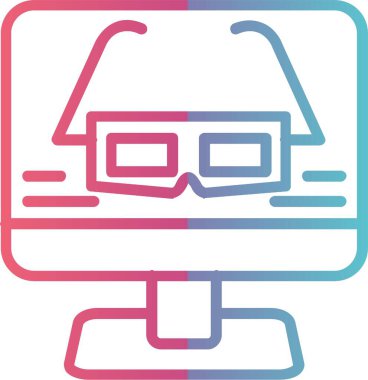 Gözlük Çizgisi Gradyan Tasarımı