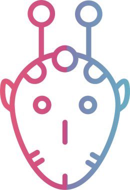 Uzaylı Çizgisi Gradyan Tasarımı