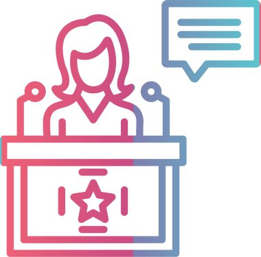 Konuşma Satırı Gradyan Tasarımı