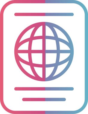 Pasaport Çizgisi Gradyan Tasarımı