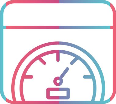 Hız göstergesi Çizgisi Gradyan Tasarımı