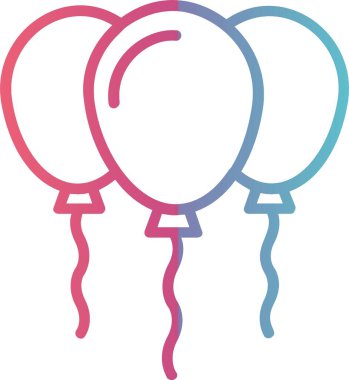 Balon Çizgisi Gradyan Tasarımı