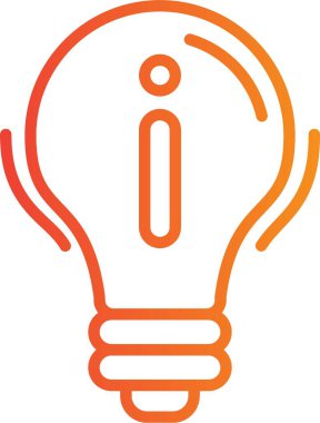 Fikir Vektörü Çizgisi Gradyan Tasarımı